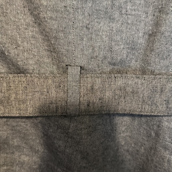 A polish black and white blazer with matching belt and pockets - Picture 7 of 8